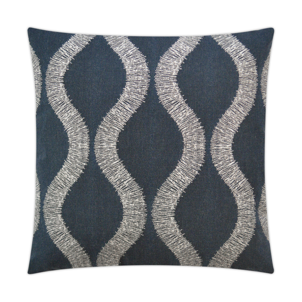 D.V. Kap Outdoor Overlock Pillow - Midnight