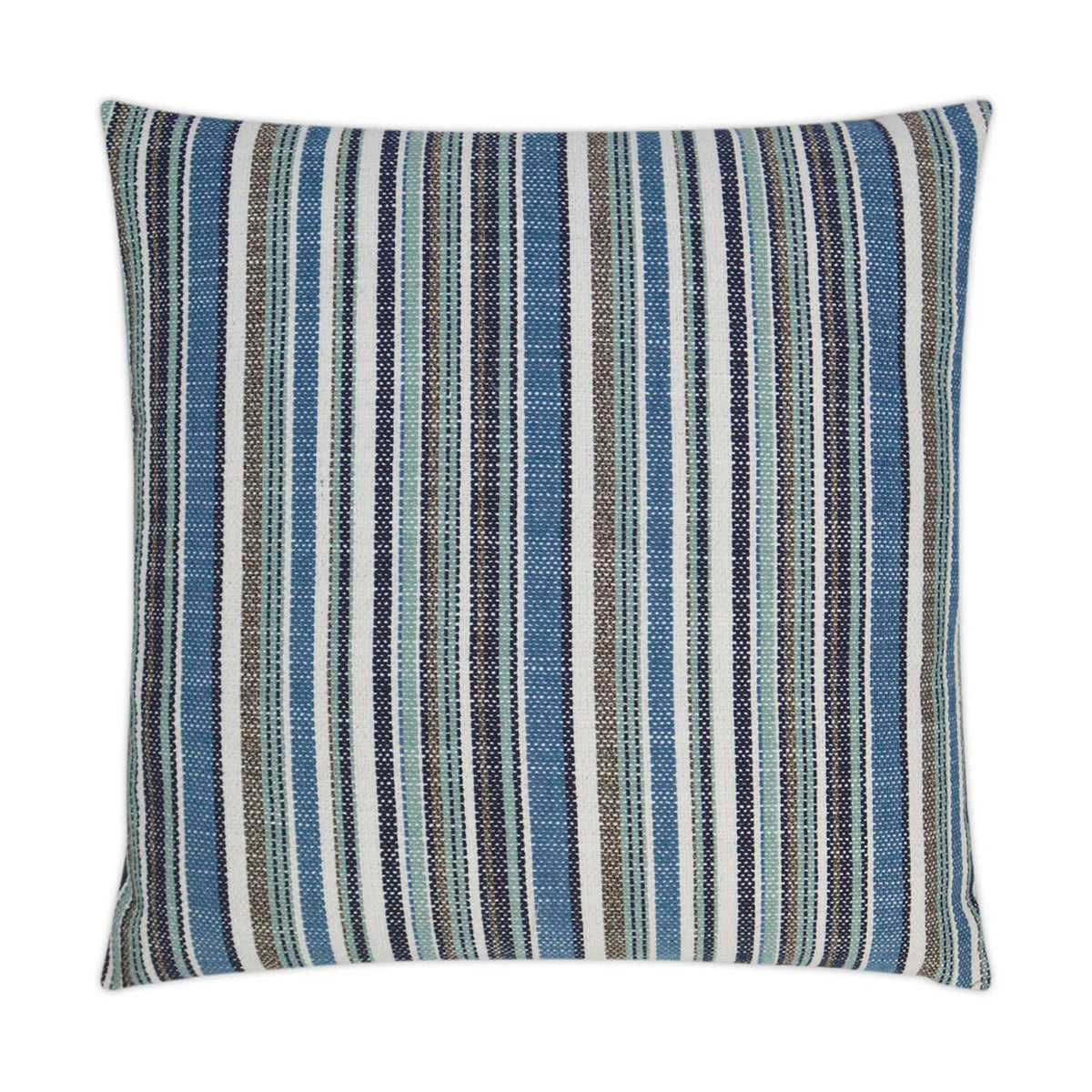 D.V. Kap Outdoor Fancy Stripe Pillow - Navy