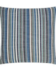 D.V. Kap Outdoor Fancy Stripe Pillow - Navy