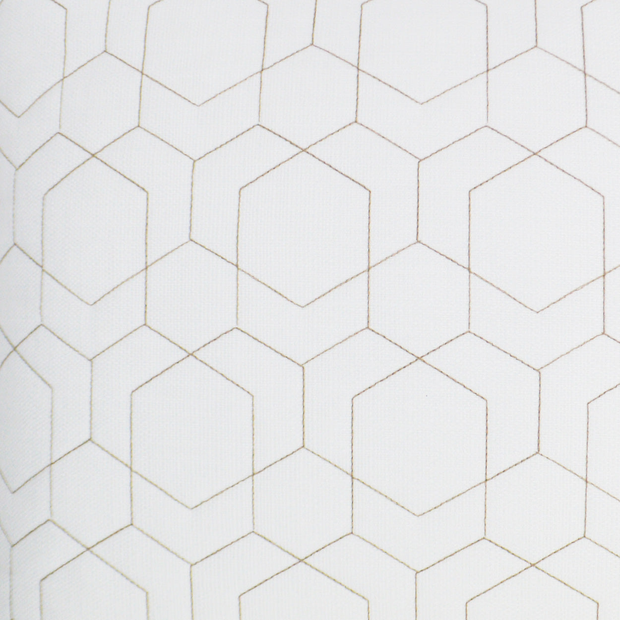 D.V. Kap Outdoor Hex Quilt Pillow - White
