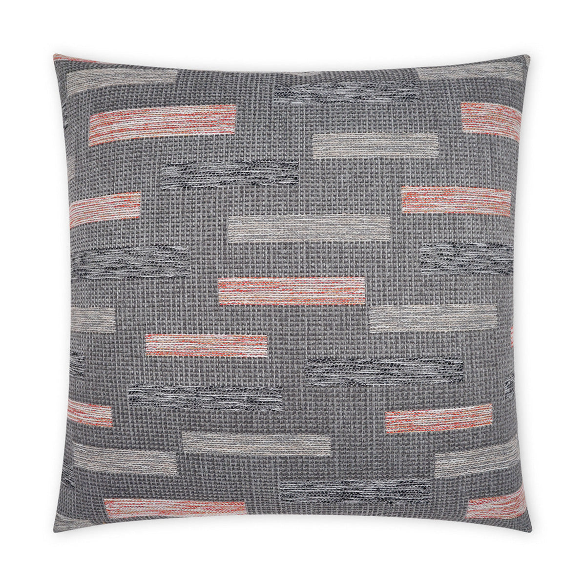 D.V. Kap Outdoor Blockweave Pillow - Coral