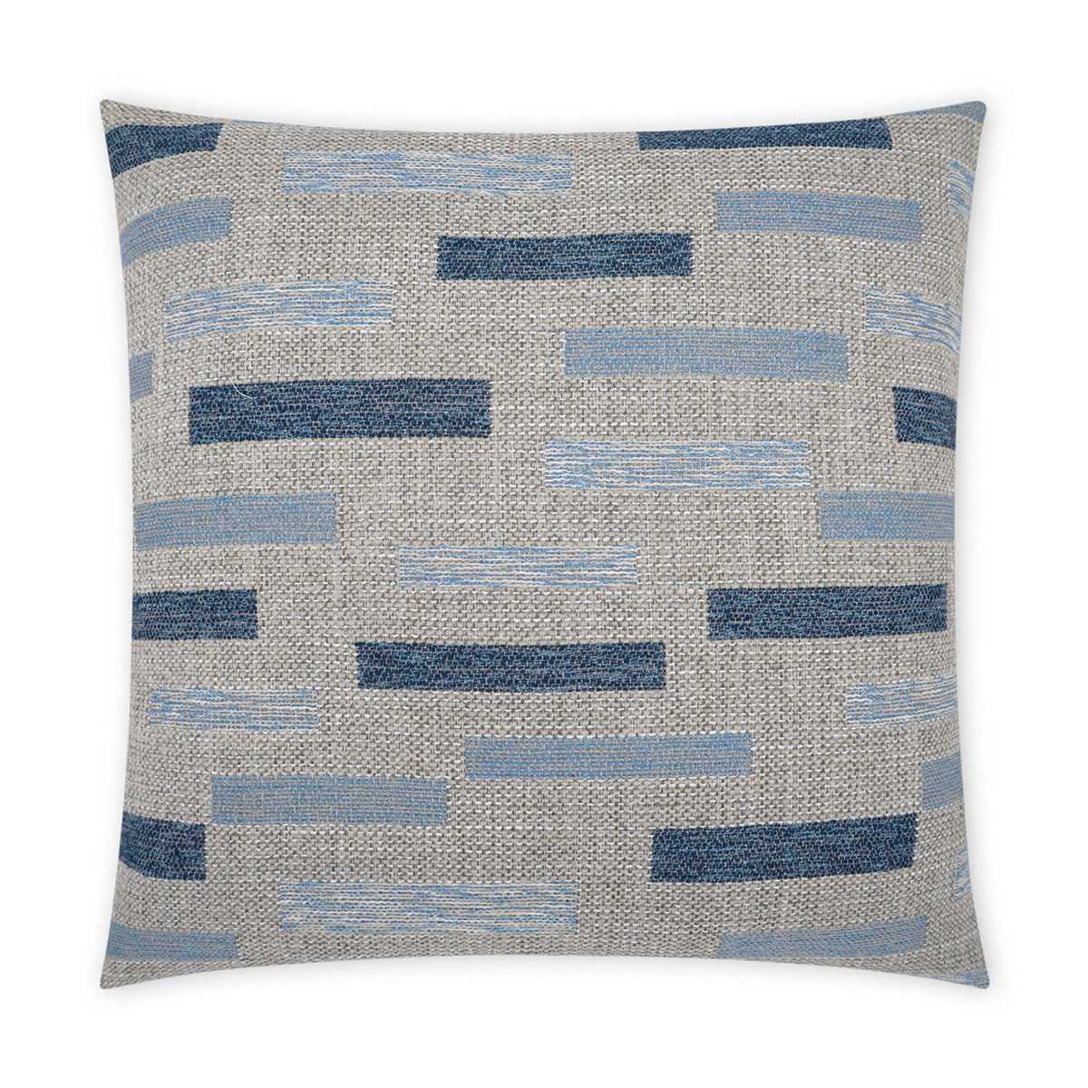 D.V. Kap Outdoor Blockweave Pillow - Indigo