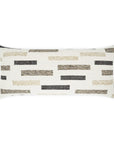 D.V. Kap Outdoor Blockweave Lumbar Pillow - Natural