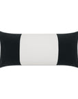 D.V. Kap Outdoor Sundance Band Lumbar Pillow - Charcoal