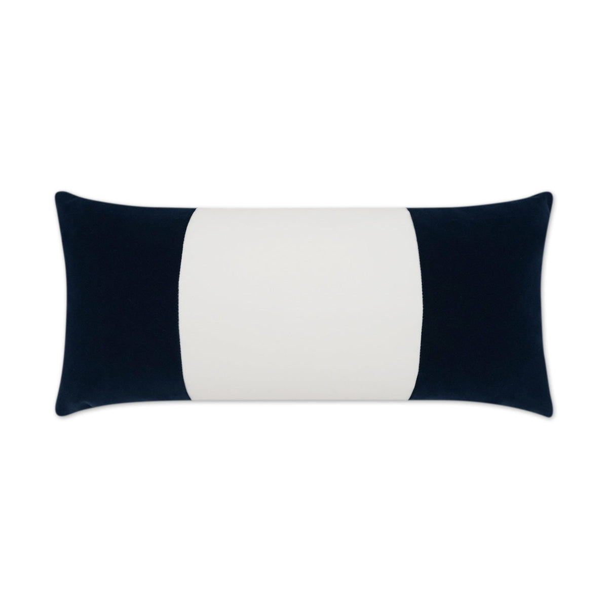D.V. Kap Outdoor Sundance Band Lumbar Pillow - Navy
