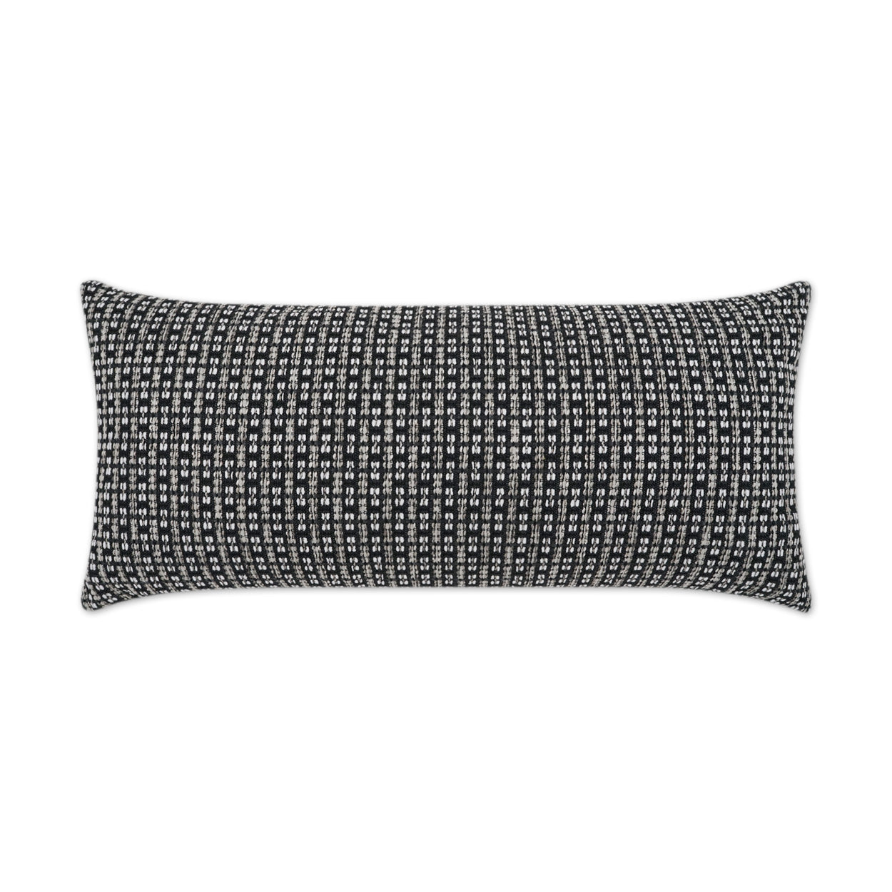 D.V. Kap Outdoor Kittery Lumbar Pillow - Ebony