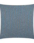 D.V. Kap Outdoor Dot Dash Pillow - Blue