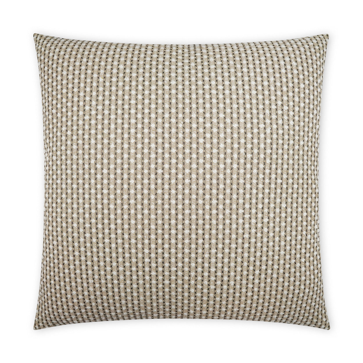 D.V. Kap Outdoor Dot Dash Pillow - Taupe