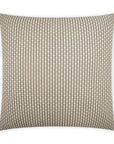 D.V. Kap Outdoor Dot Dash Pillow - Taupe