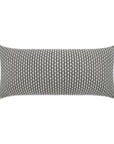 D.V. Kap Outdoor Dot Dash Lumbar Pillow - Grey