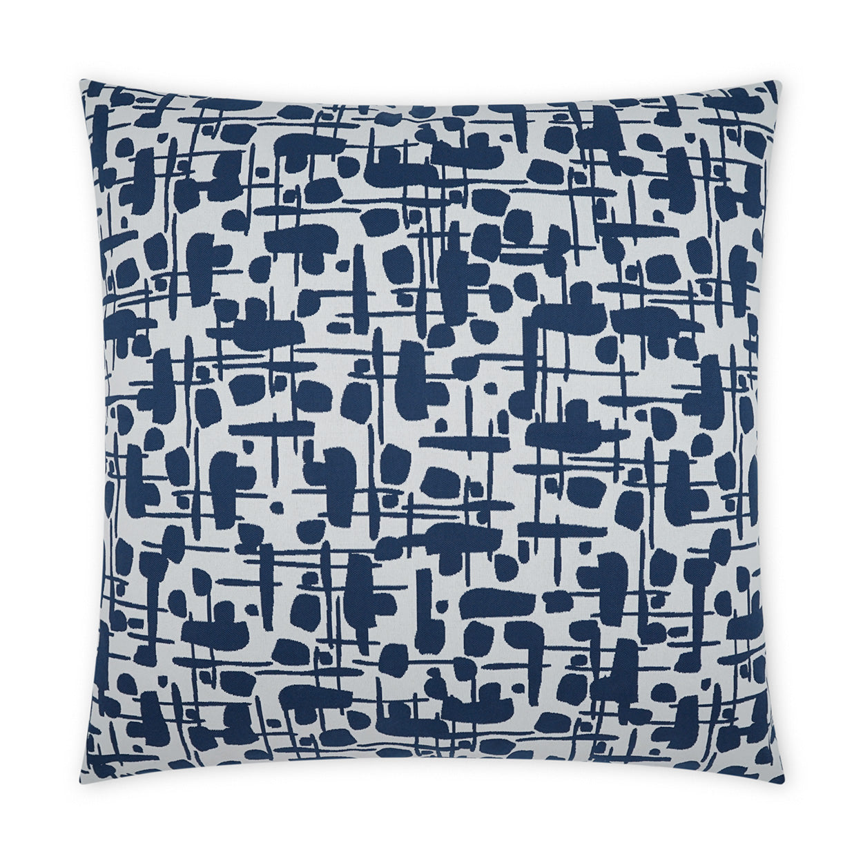 D.V. Kap Outdoor Jargon Pillow - Blue