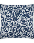 D.V. Kap Outdoor Jargon Pillow - Blue