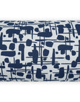 D.V. Kap Outdoor Jargon Lumbar Pillow - Blue