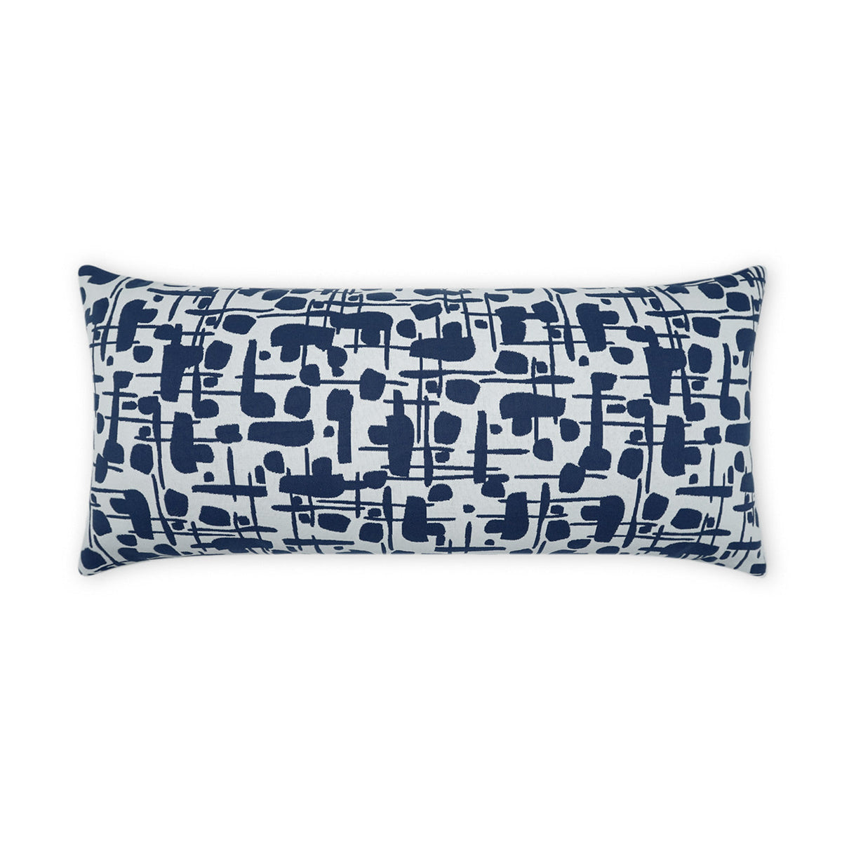 D.V. Kap Outdoor Jargon Lumbar Pillow - Blue