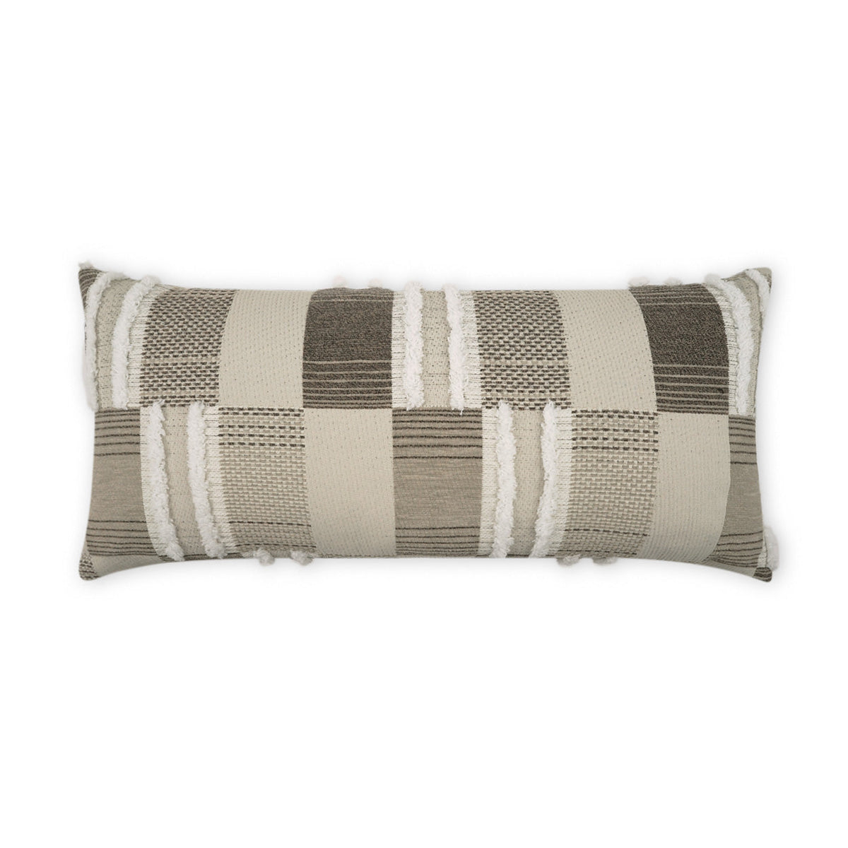D.V. Kap Outdoor Mickey Lumbar Pillow - Taupe