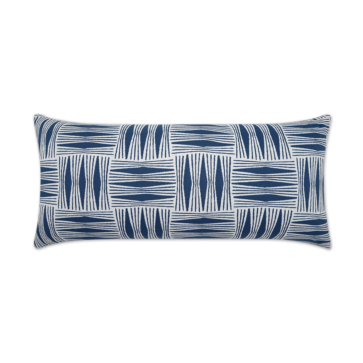 D.V. Kap Outdoor Kizomba Lumbar Pillow - Blue
