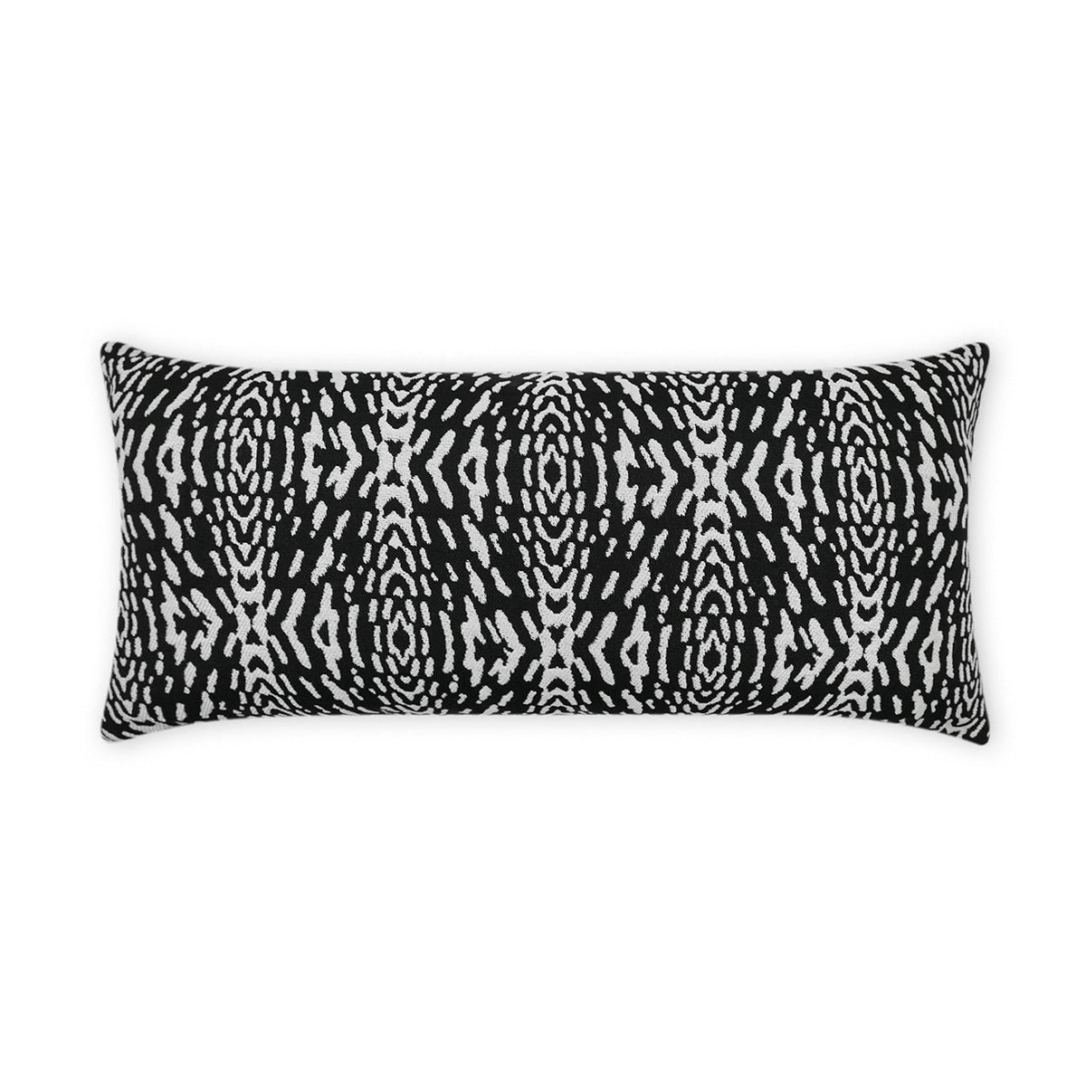 D.V. Kap Outdoor Riff Lumbar Pillow - Ebony