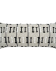 D.V. Kap Outdoor Tassel Stripe Lumbar Pillow - Grey