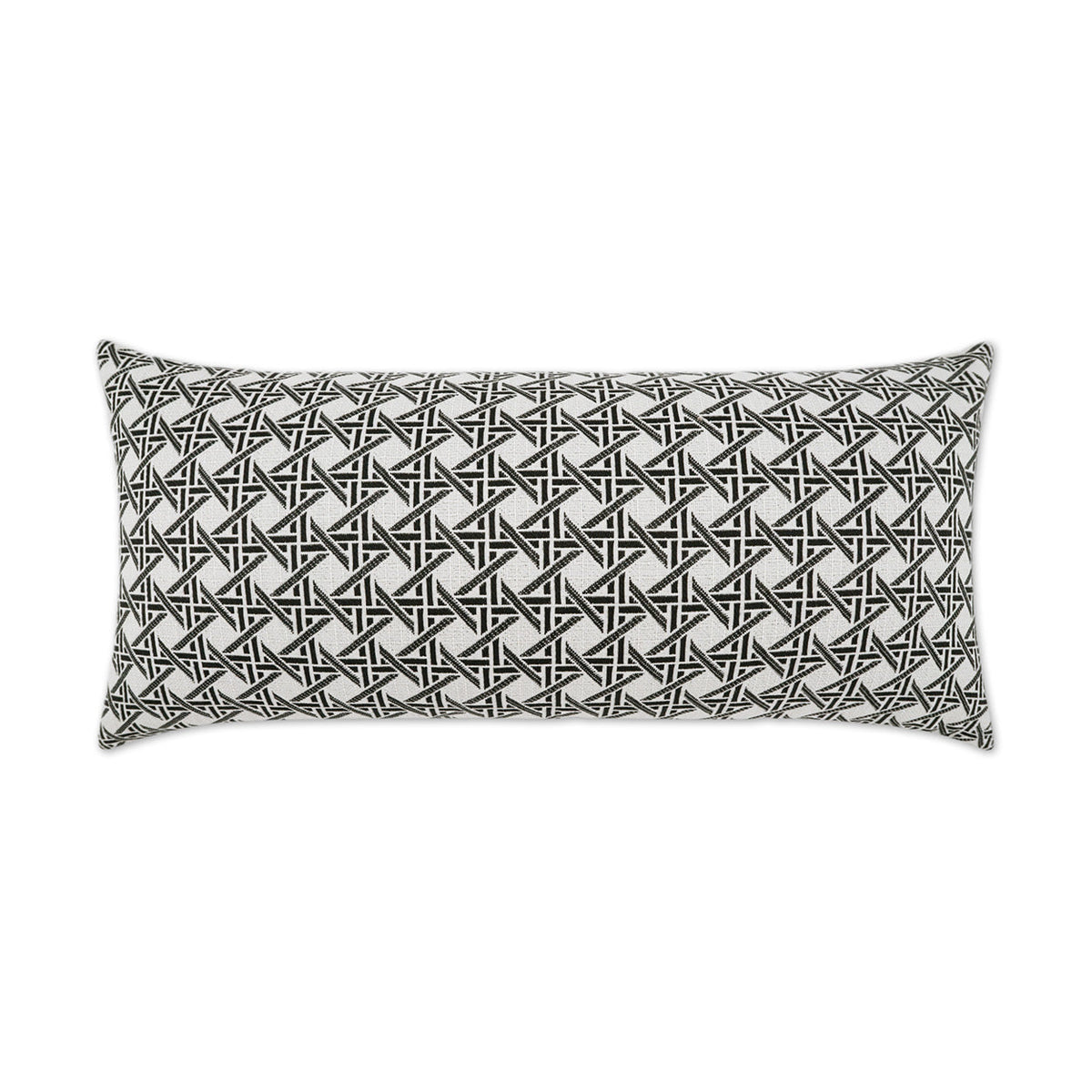 D.V. Kap Outdoor Pella Lumbar Pillow - Ebony