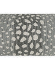 D.V. Kap Outdoor Deerskin Lumbar Pillow - Flannel