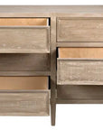 Reclaimed Lumber Lewis 6 Drawers Dresser