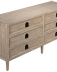 Reclaimed Lumber Lewis 6 Drawers Dresser