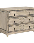 Livingston Durable Wooden 3 Drawers Dresser