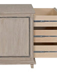 Livingston Durable Wooden 3 Drawers Dresser