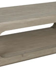 Jean Wooden Rectangular Coffee Table