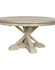 Isabelle Wooden Extendable Round Dining Table