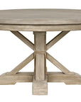 Isabelle Wooden Extendable Round Dining Table