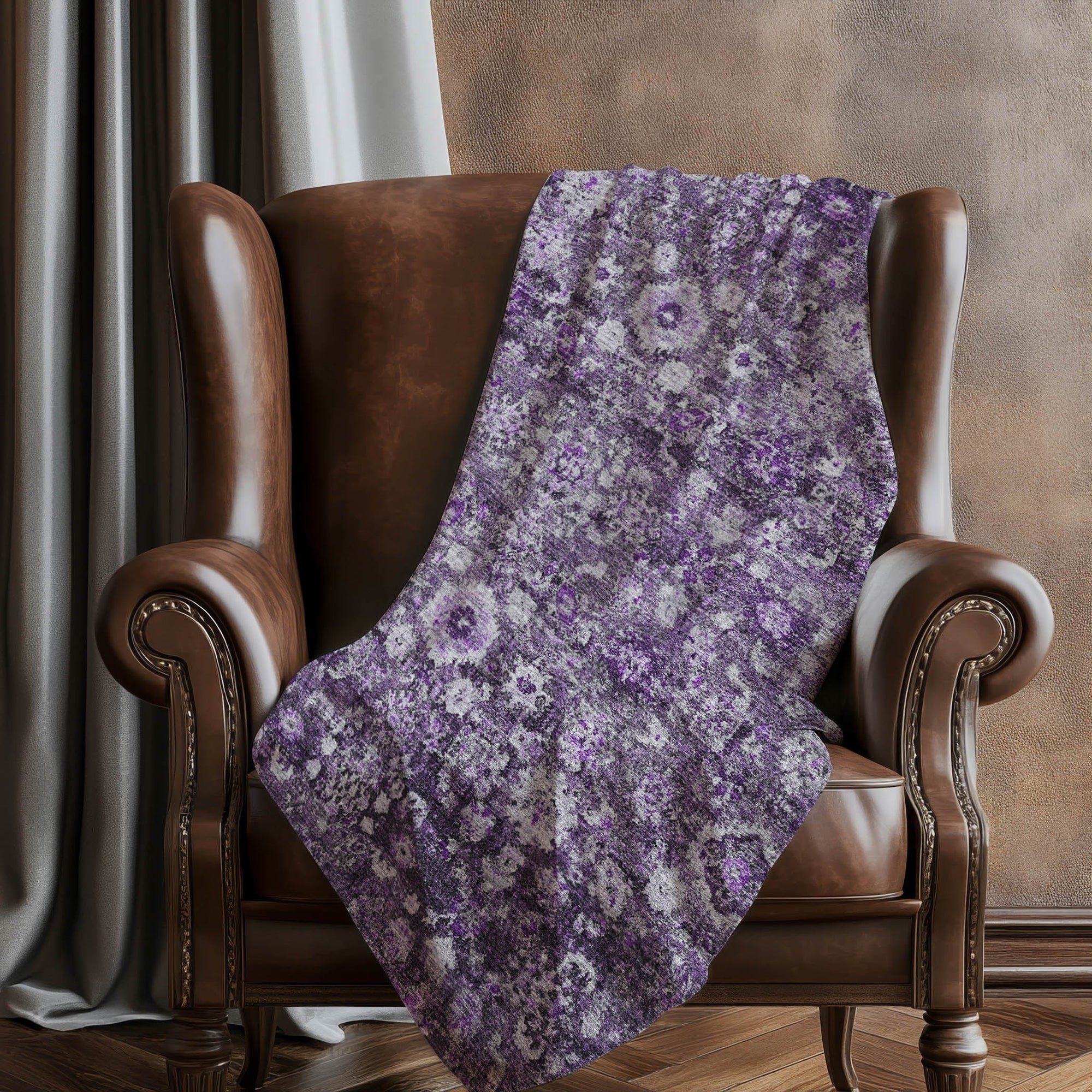 Addison Rugs Ocean Ripples 50" x 70" Throw Blanket