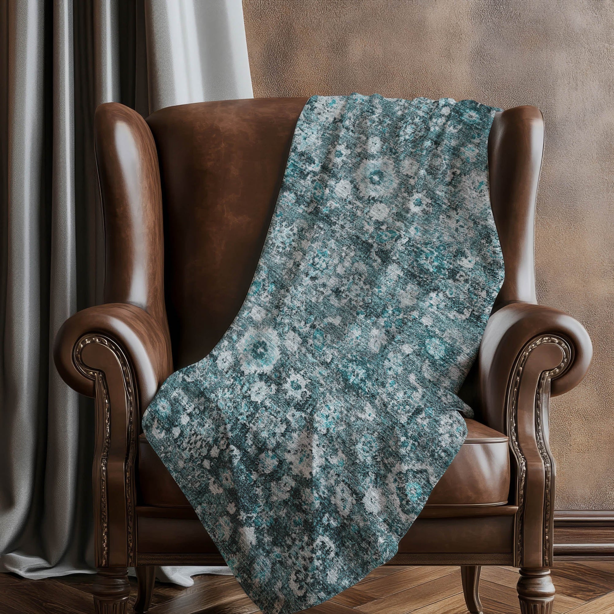 Addison Rugs Ocean Ripples 50" x 70" Throw Blanket