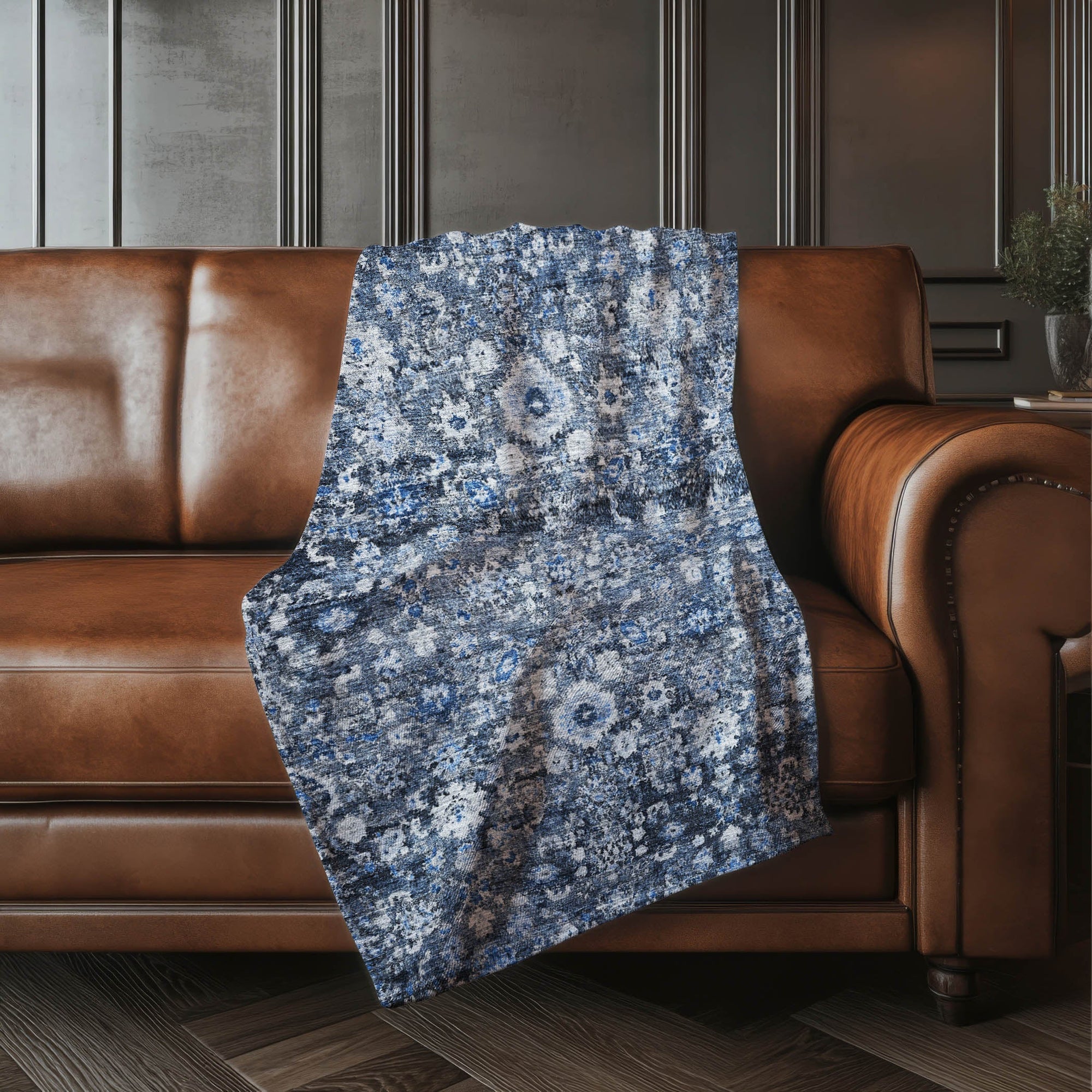 Addison Rugs Ocean Ripples 50" x 70" Throw Blanket