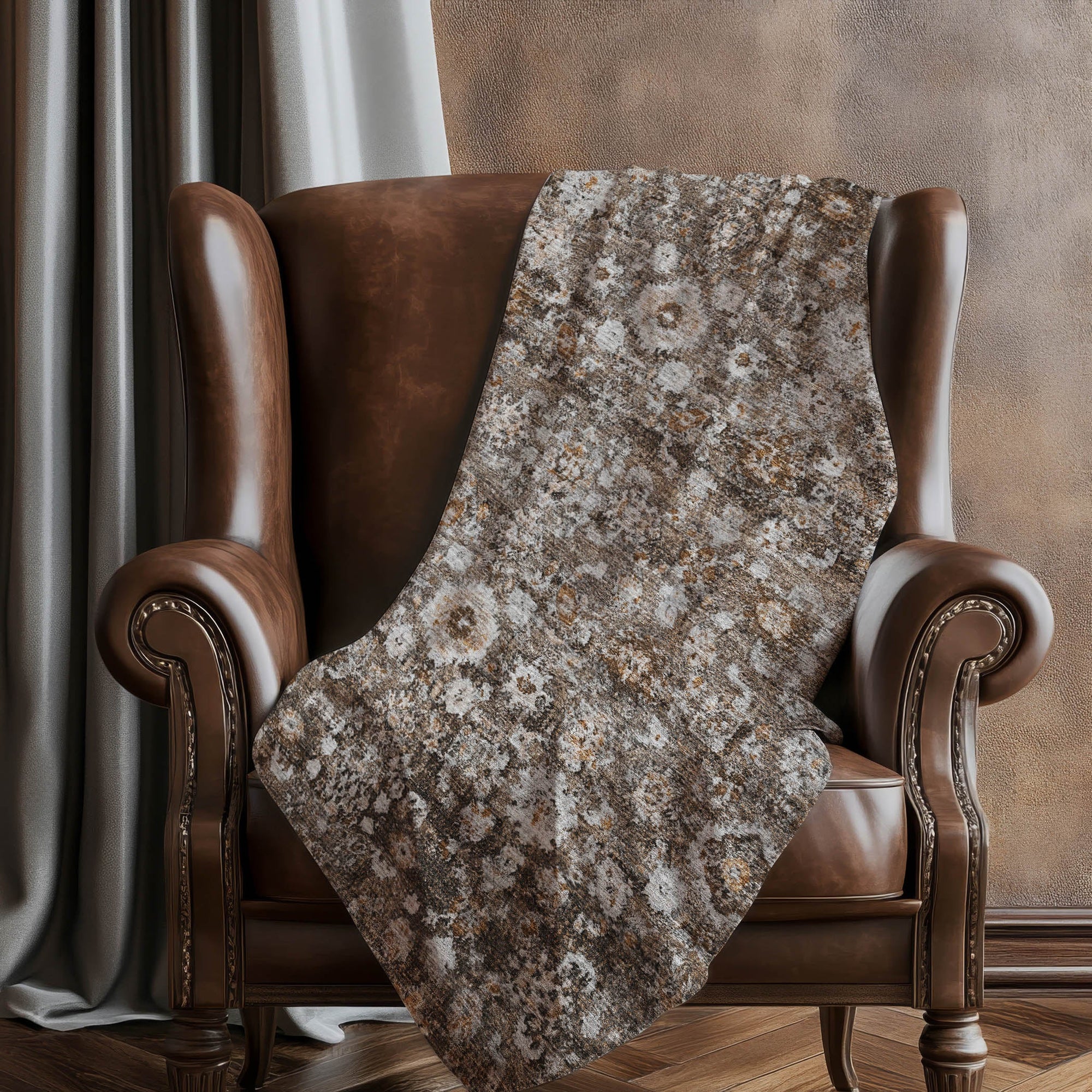 Addison Rugs Ocean Ripples 50" x 70" Throw Blanket