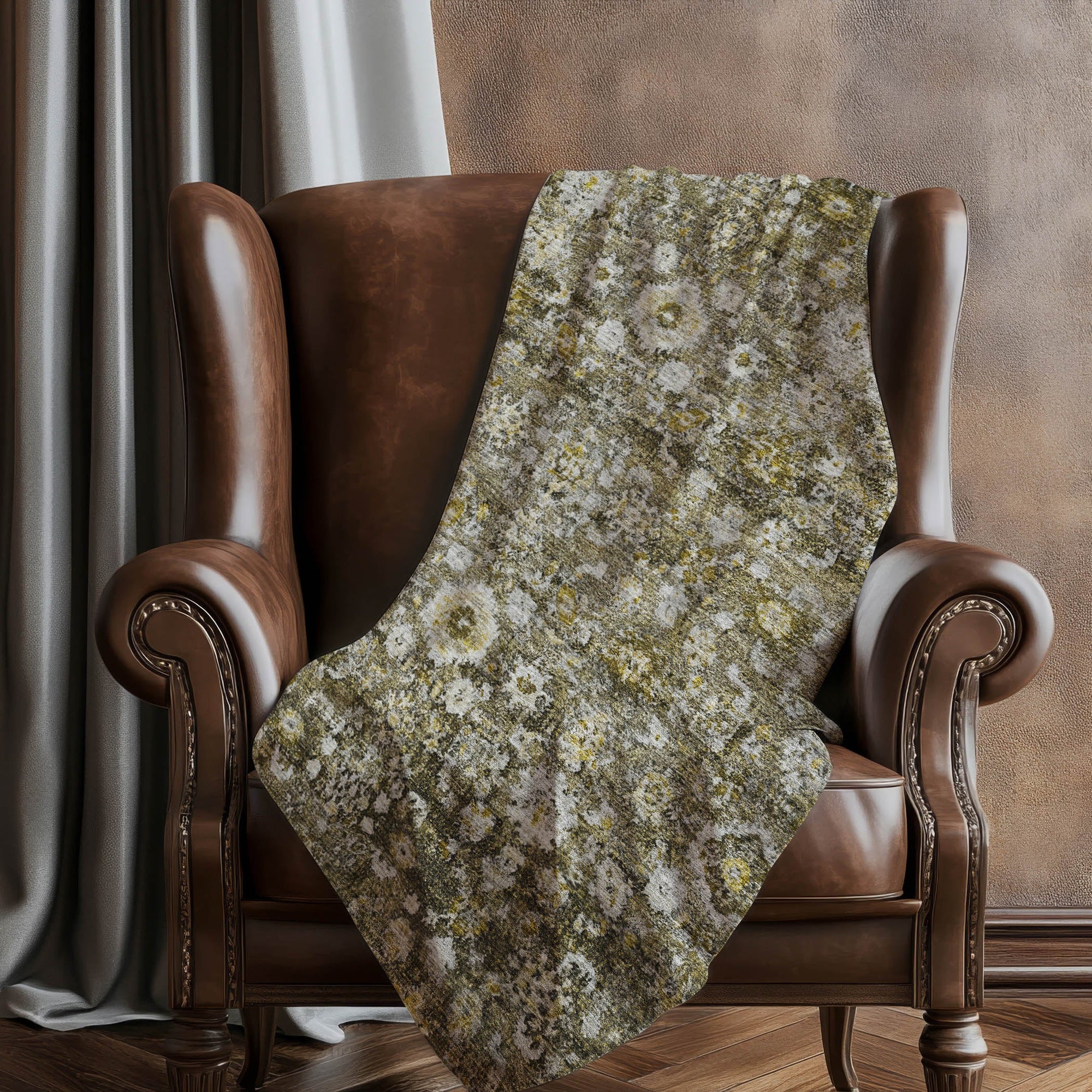 Addison Rugs Ocean Ripples 50" x 70" Throw Blanket