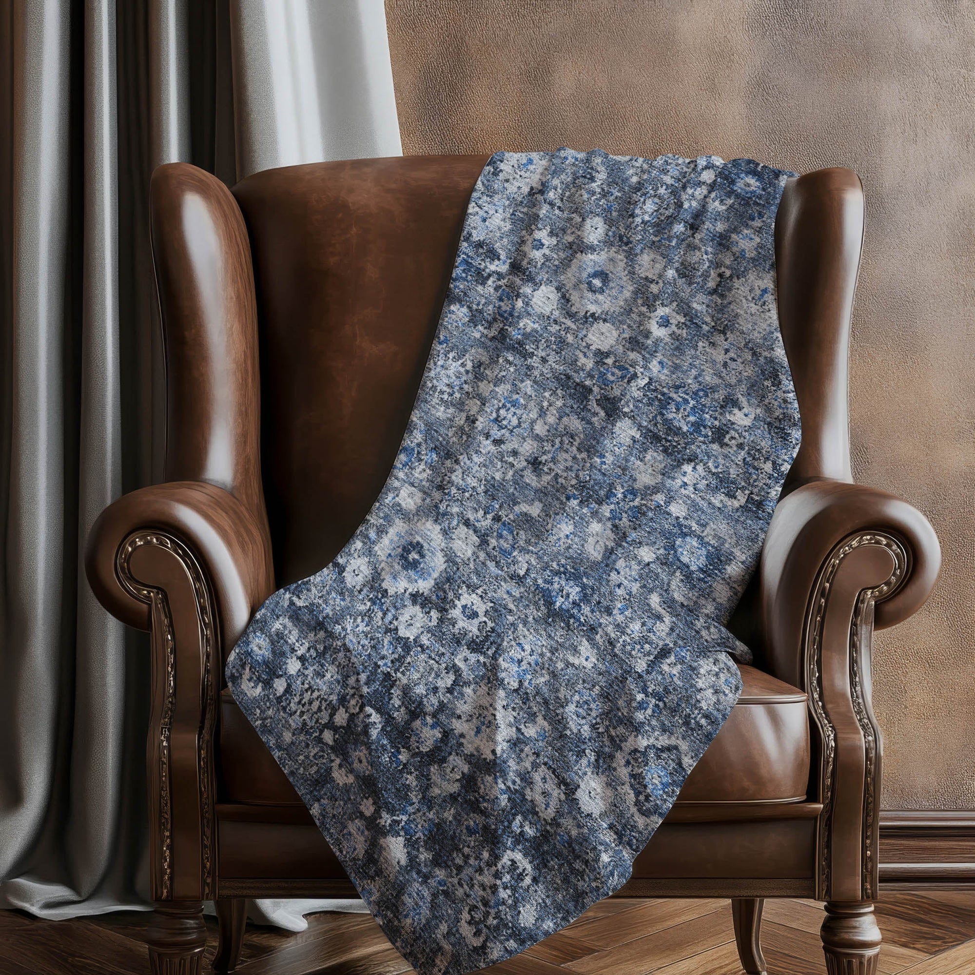 Addison Rugs Ocean Ripples 50" x 70" Throw Blanket