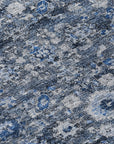 Addison Rugs Ocean Ripples Blue Washable Indoor-Outdoor Rug