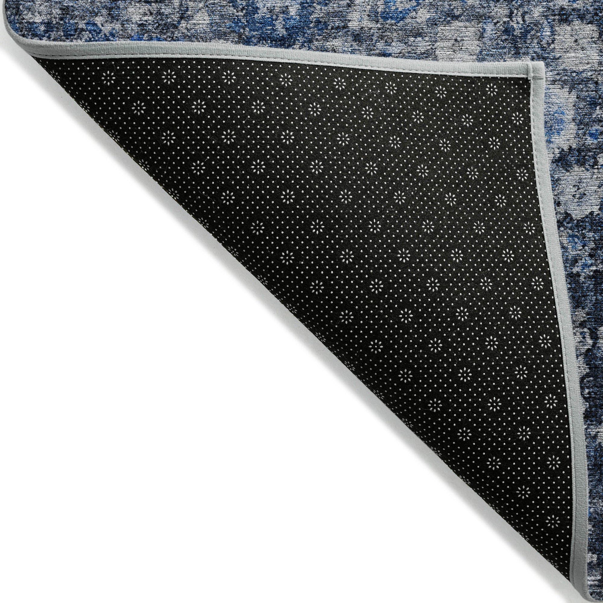 Addison Rugs Ocean Ripples Blue Washable Indoor-Outdoor Rug