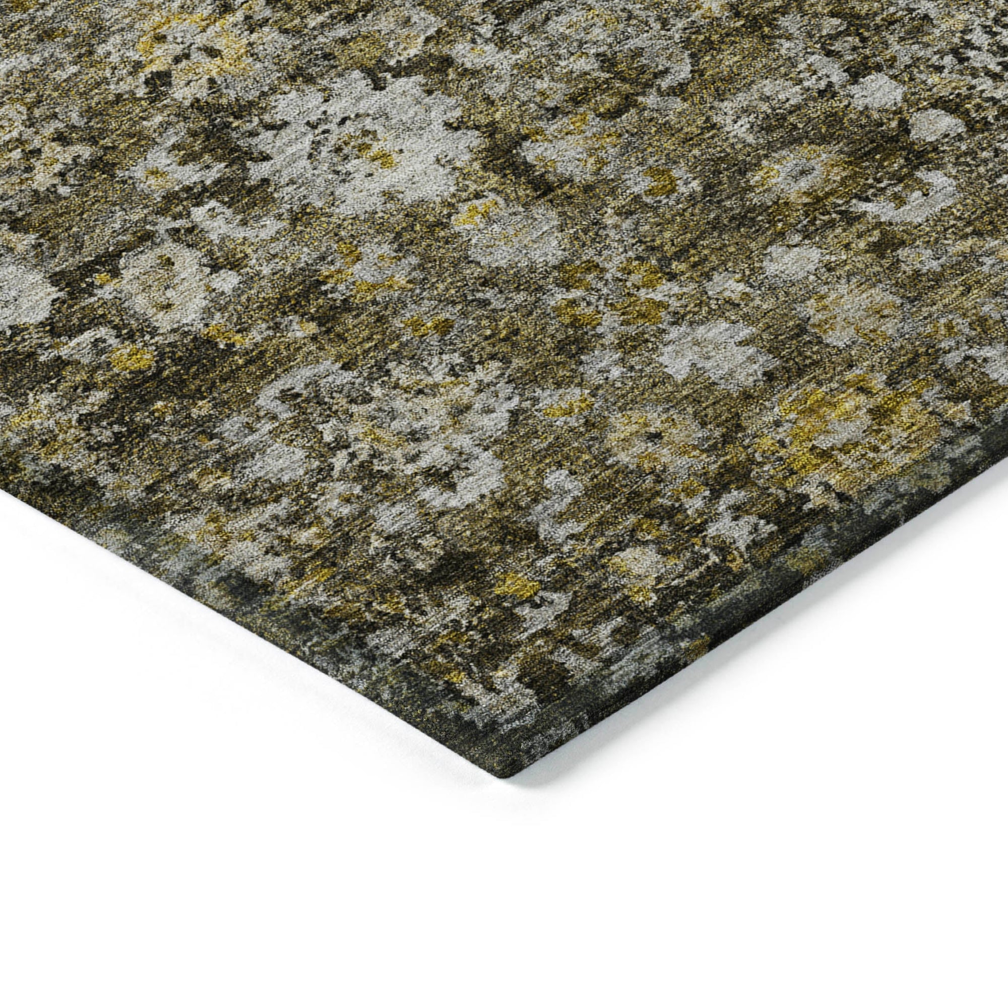 Addison Rugs Ocean Ripples Mocha Washable Indoor-Outdoor Rug