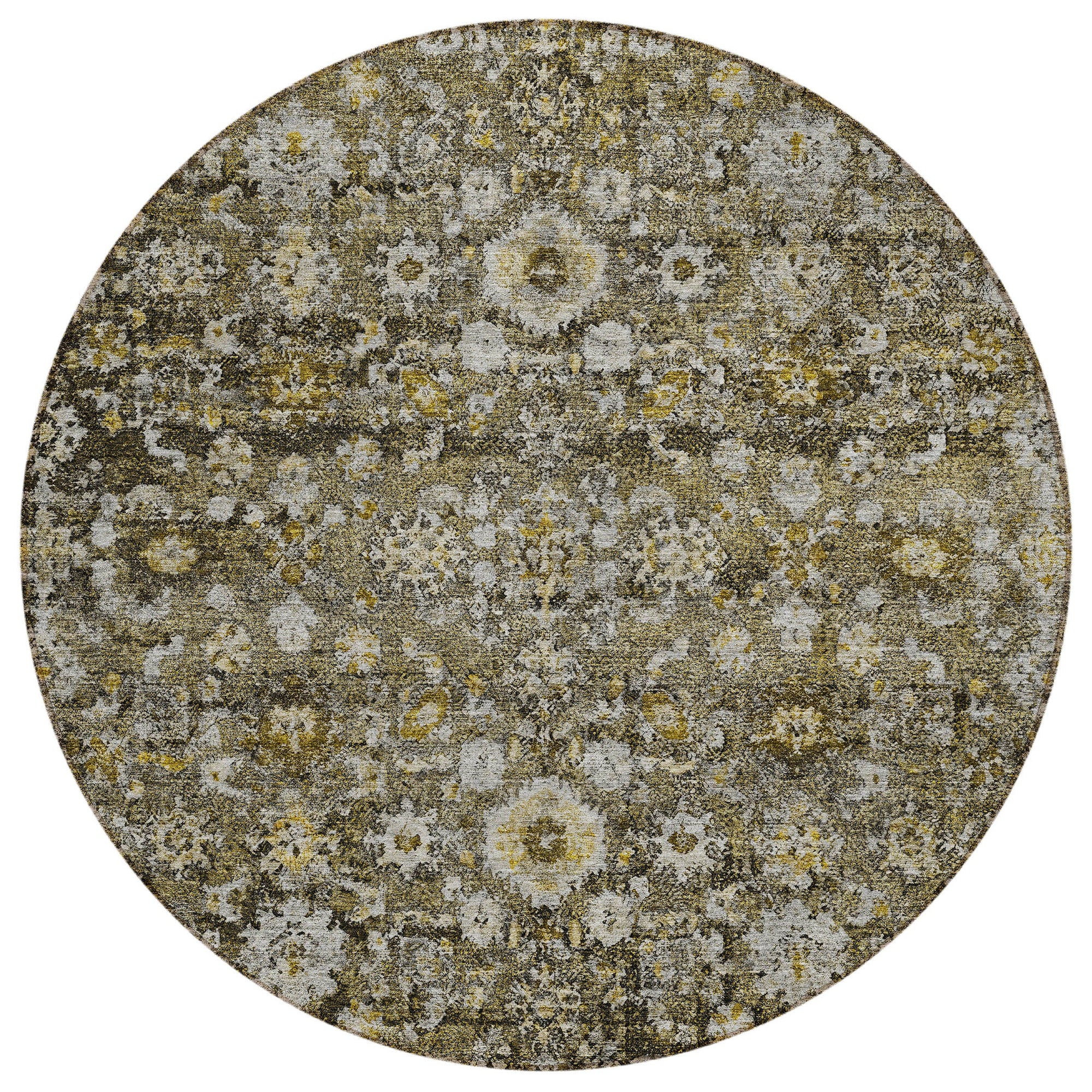 Addison Rugs Ocean Ripples Mocha Washable Indoor-Outdoor Rug