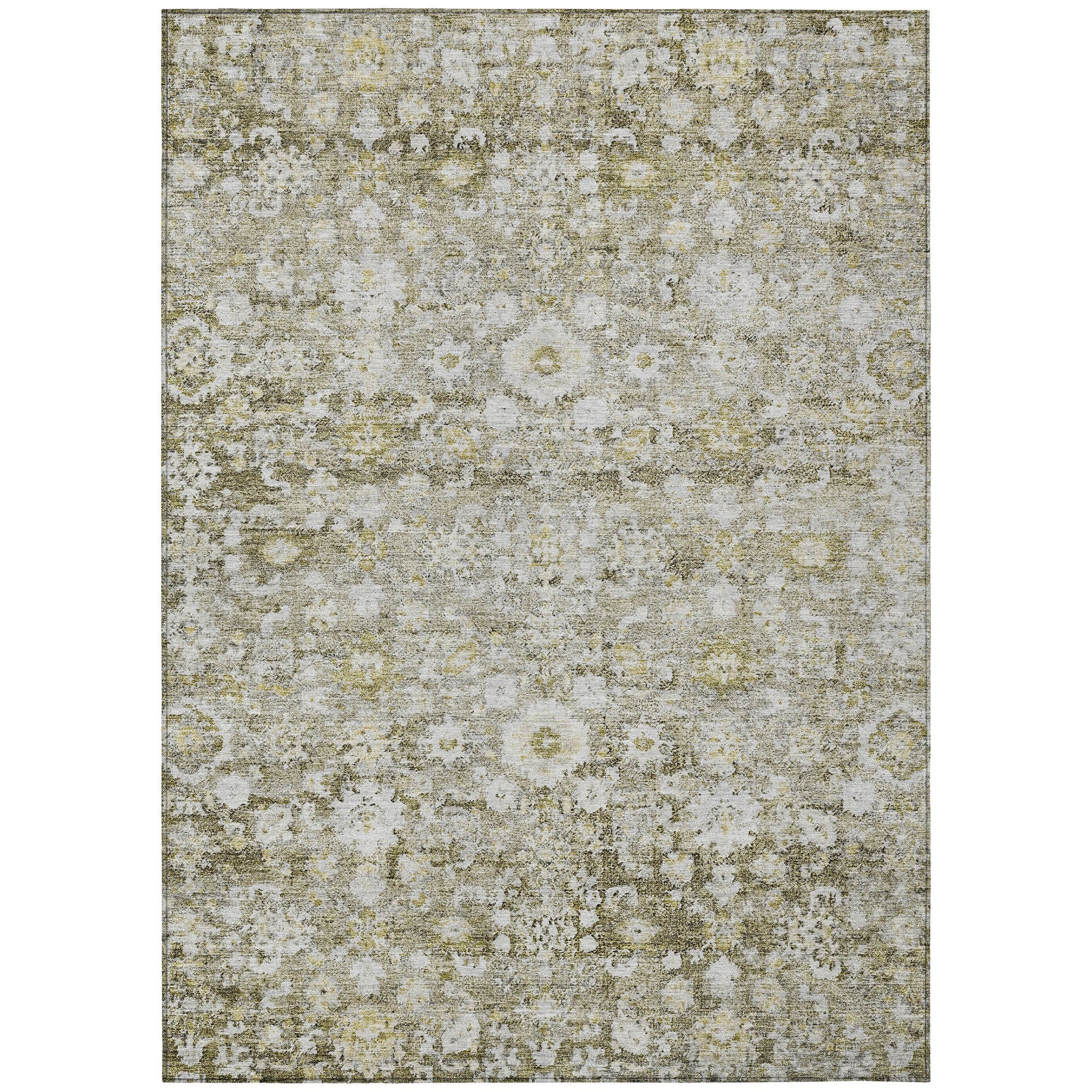 Addison Rugs Ocean Ripples Taupe Washable Indoor-Outdoor Rug