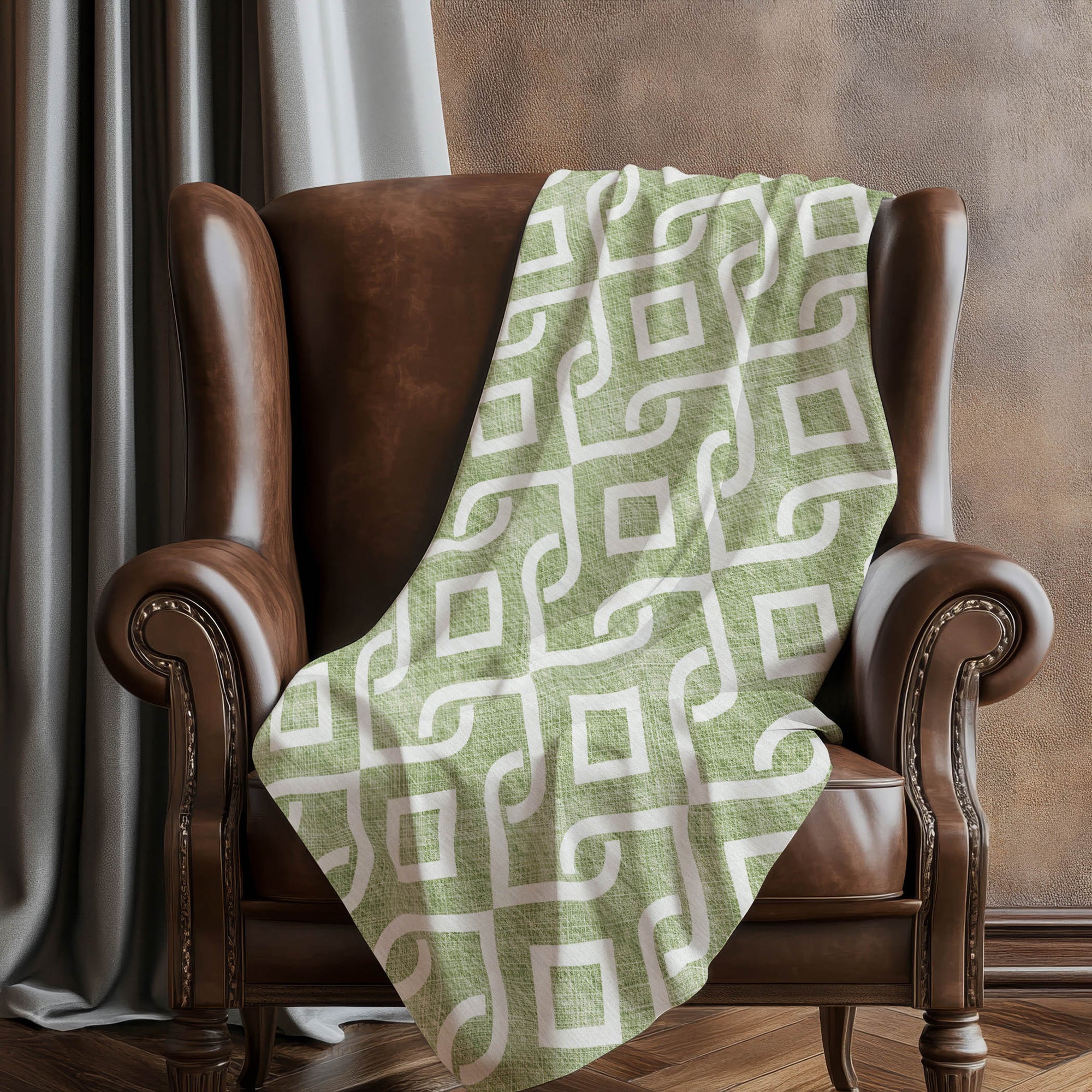 Addison Rugs Offset Stripes 50" x 70" Throw Blanket
