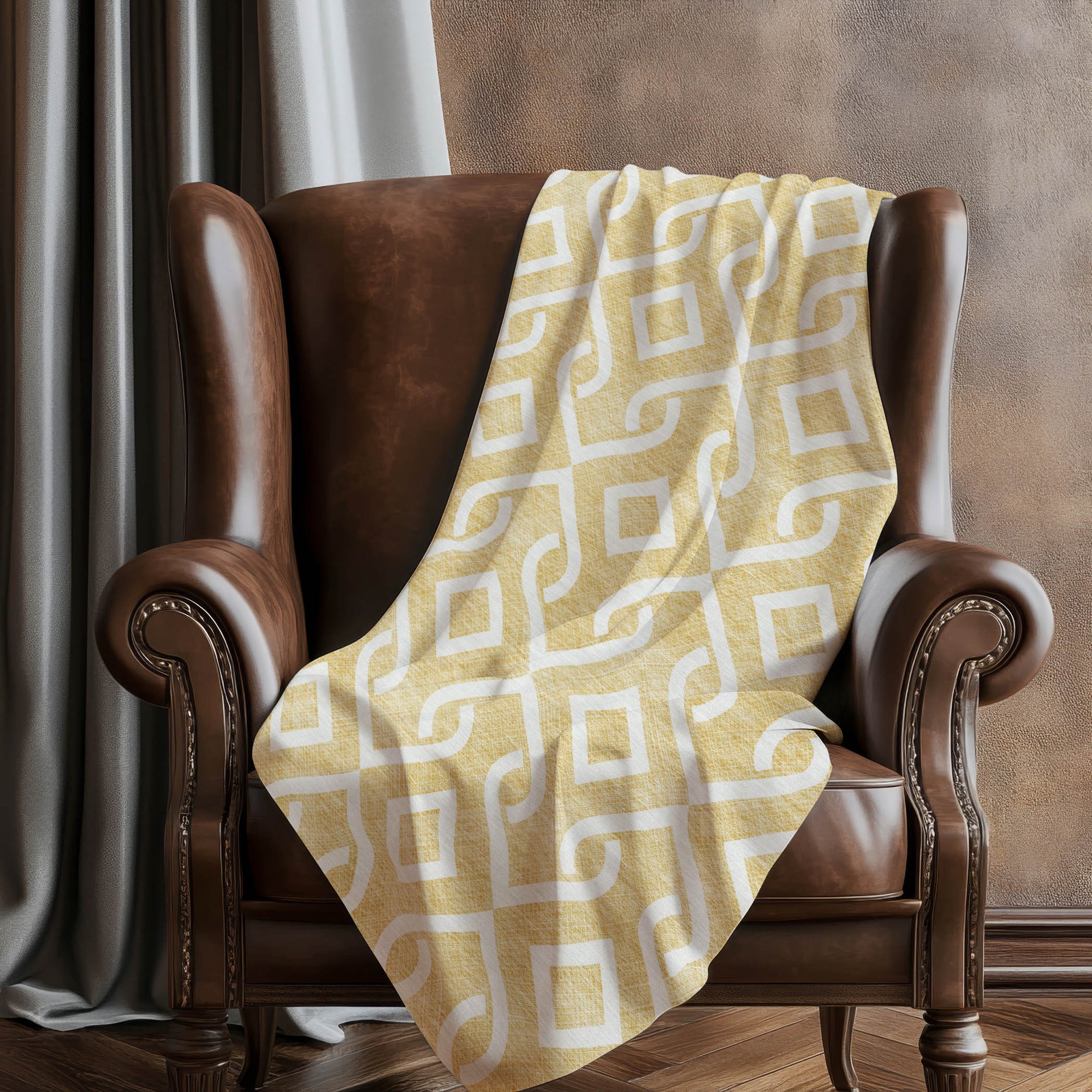 Addison Rugs Offset Stripes 50" x 70" Throw Blanket