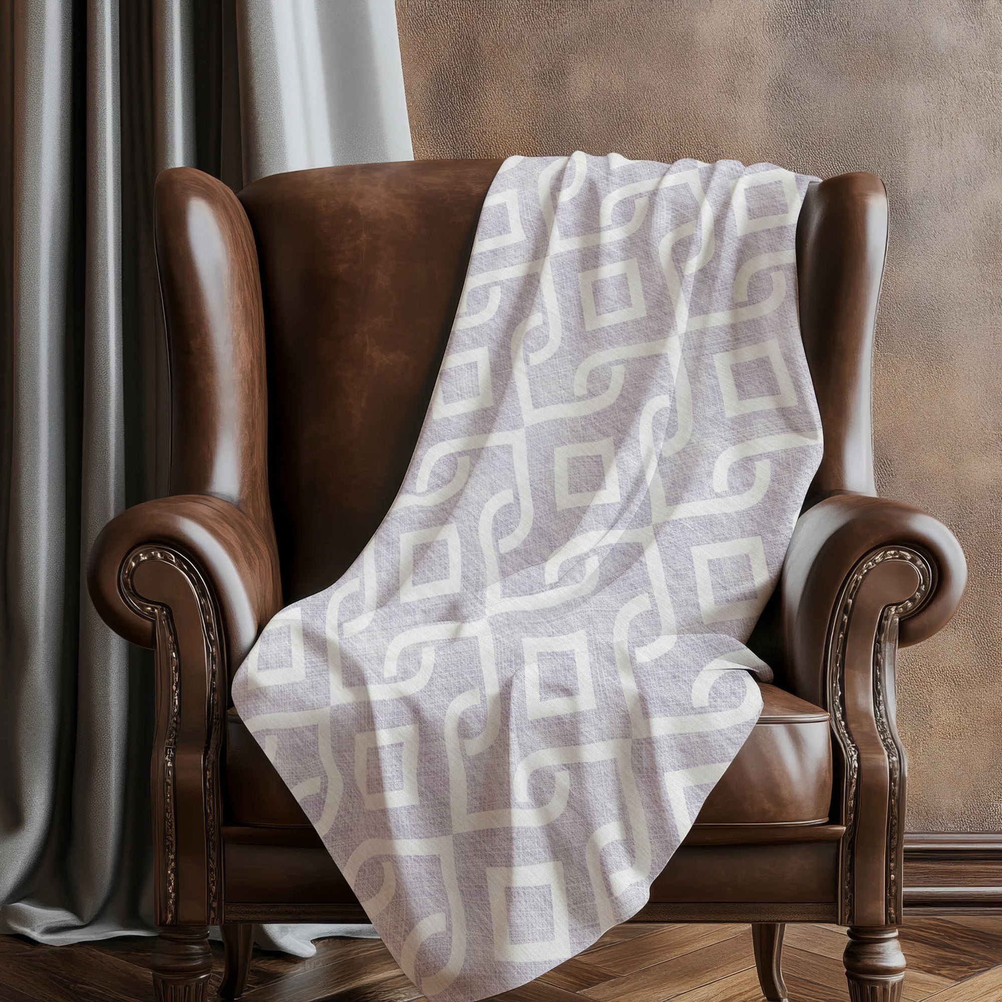 Addison Rugs Offset Stripes 50" x 70" Throw Blanket