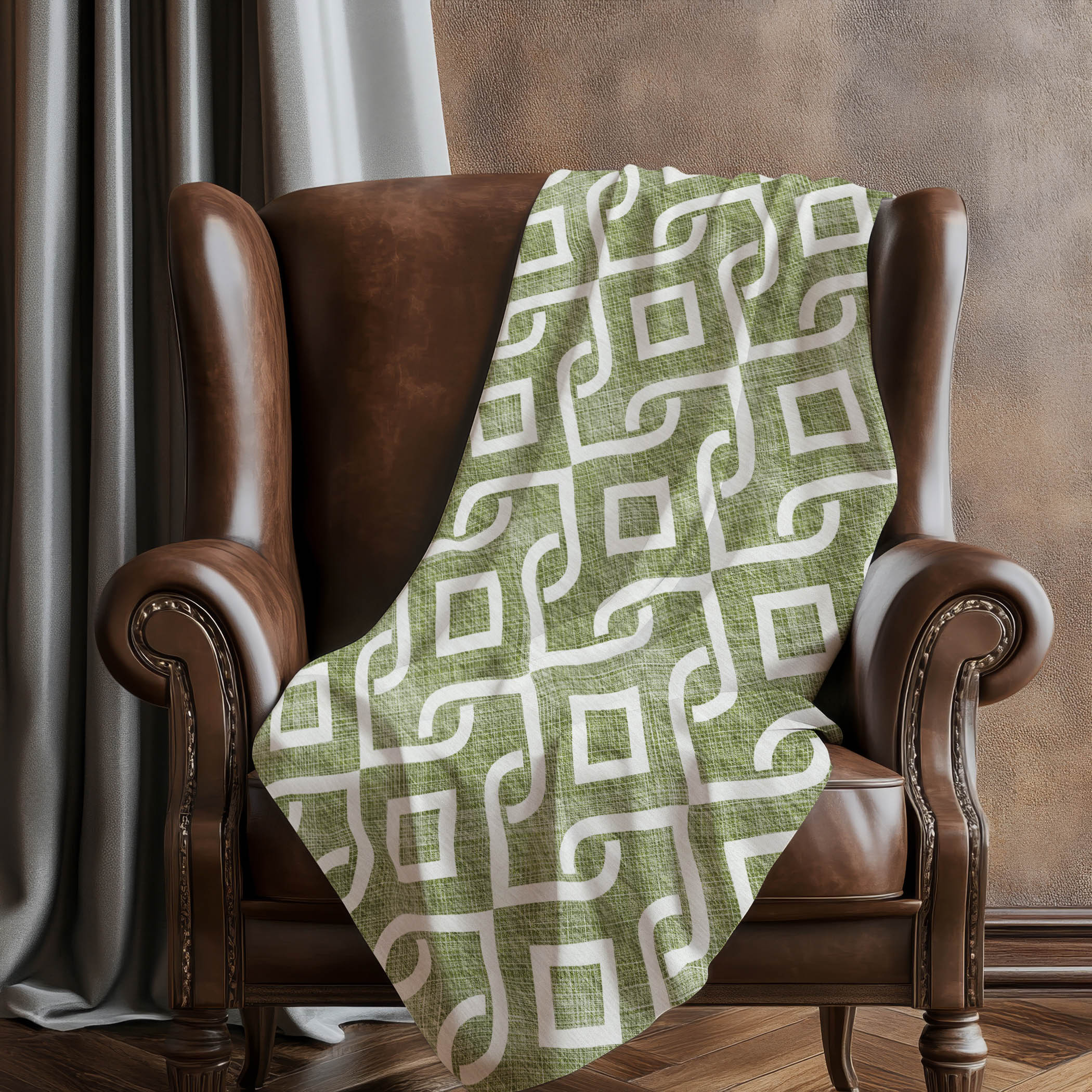 Offset Stripes 50&quot; x 70&quot; Throw Blanket