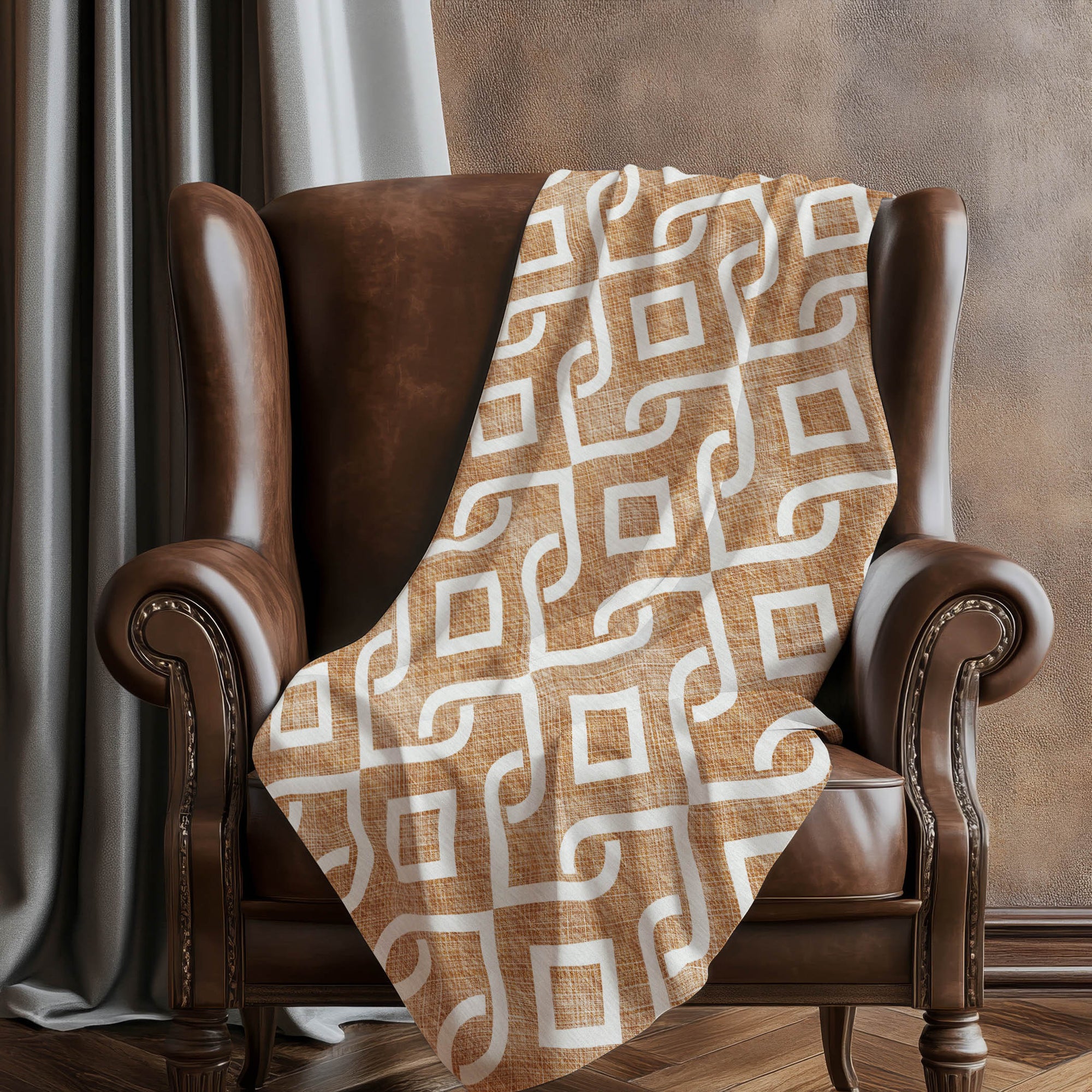 Addison Rugs Offset Stripes 50" x 70" Throw Blanket