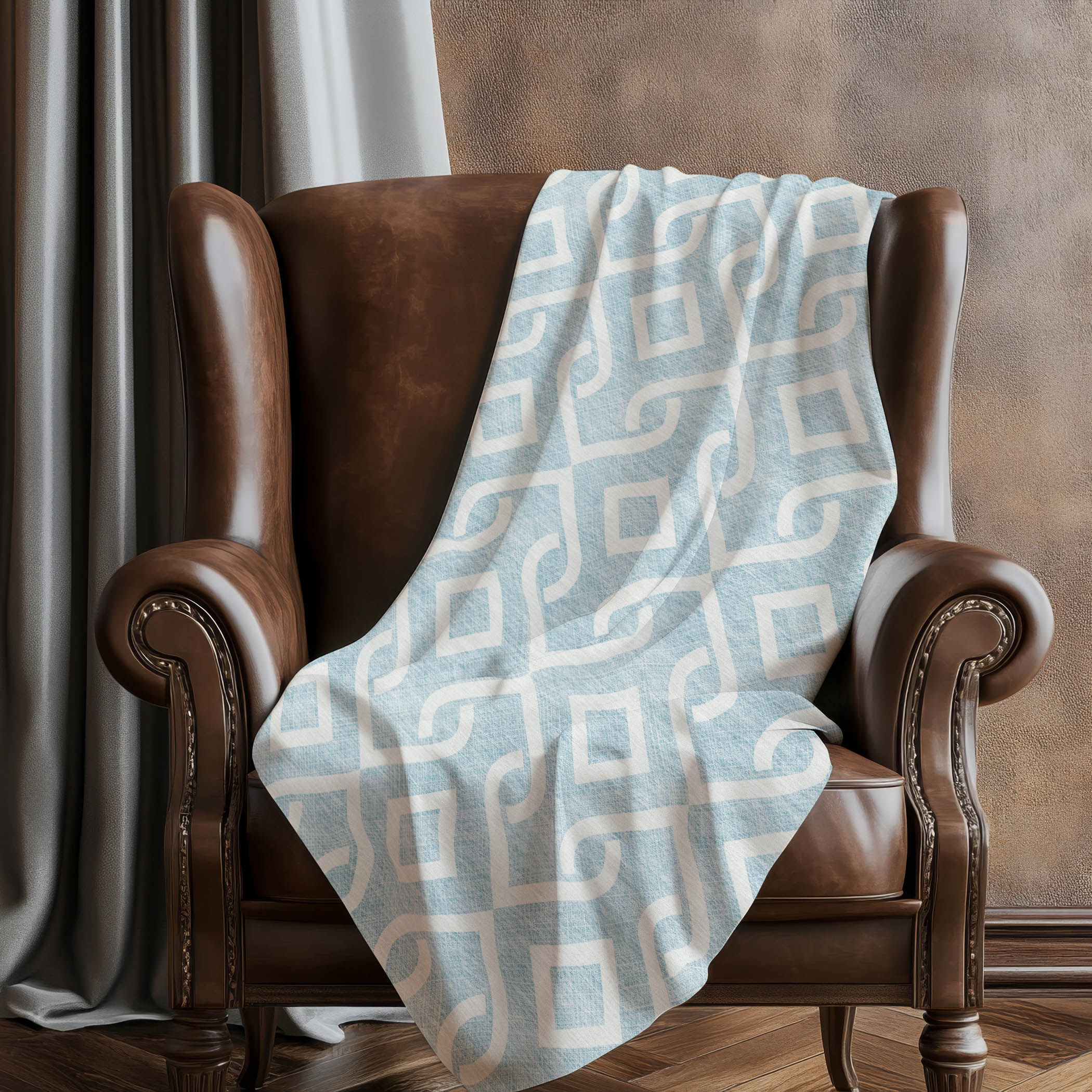 Offset Stripes 50&quot; x 70&quot; Throw Blanket
