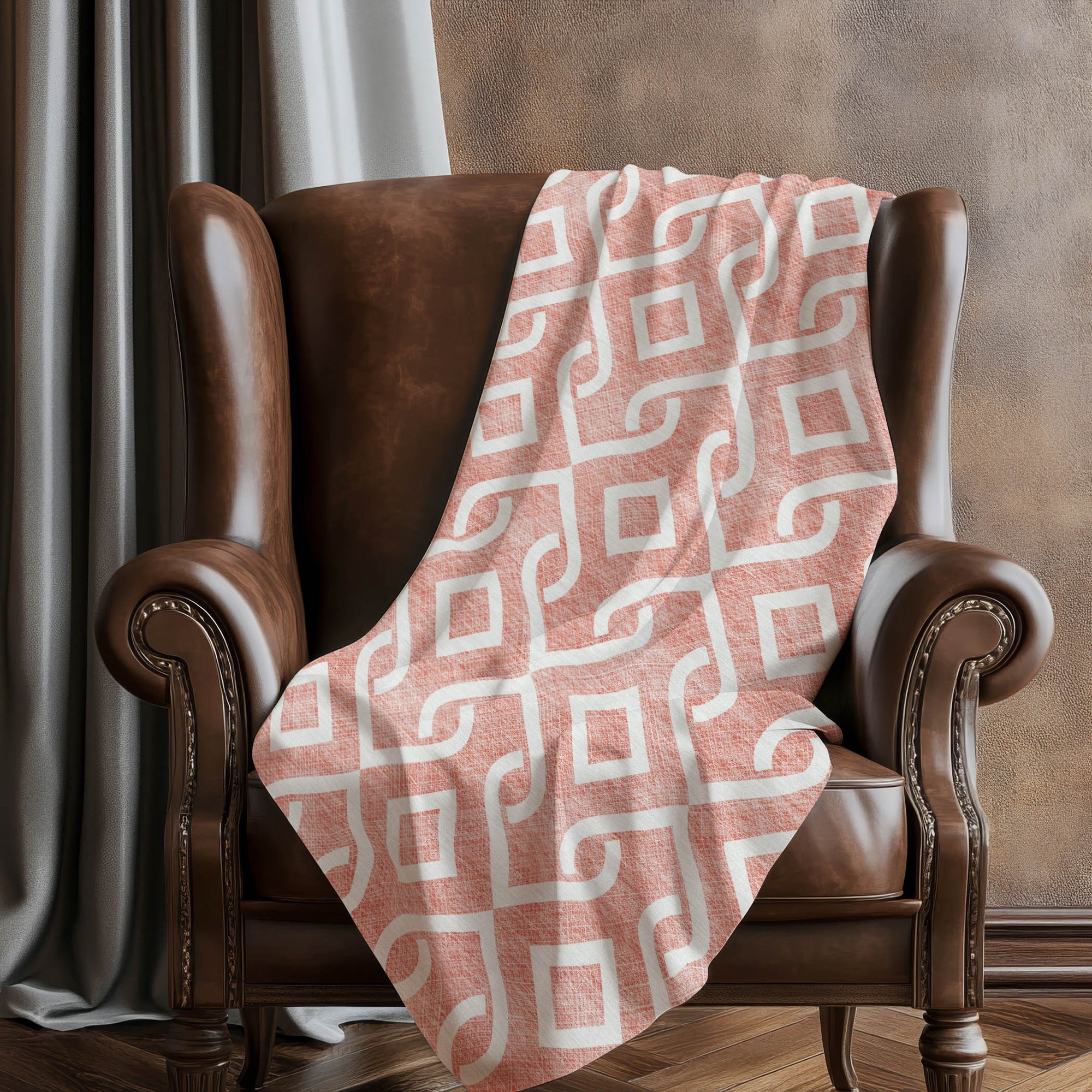 Addison Rugs Offset Stripes 50" x 70" Throw Blanket