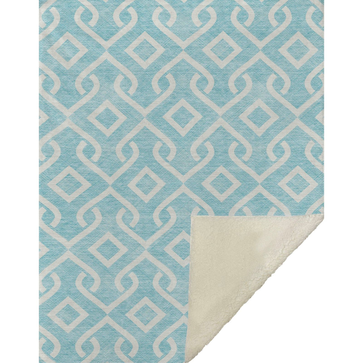 Addison Rugs Offset Stripes 50" x 70" Throw Blanket